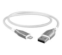 Cygnett CY4659PCCAL câble Lightning 1 m Argent, Blanc