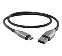 Cygnett CY4683PCUSA câble USB USB 2.0 2 m USB A USB C Noir, Argent