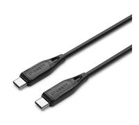 Câble USB-C vers USB-C Charge et Transfert 3A 60W Essentials 1m Noir