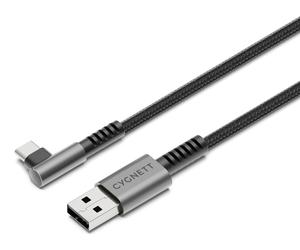 Cygnett CY5106PCUSA câble USB USB 2.0 1 m USB C USB A Noir