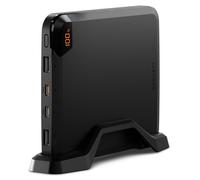 Cygnett Batterie externe VertPWR 25000 mAh PD 100W 4 ports (2xUSB,2xUSB-C) avec support Obsidien