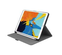 TekView Slimline - Etui à rabat pour tablette - tissu - gris, noir - 10.2" - pour Apple 10.2-inch iPad (7ème génération)