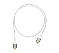 Cygnett Câble HDMI 2.1 8K (60 Hz) 48 Gbps Nylon tressé 1,5 m Blanc