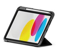 Cygnett Étui Folio Workmate 27,7 cm (10,9") Noir, Charbon de bois