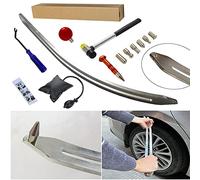 CYGOODS 12 pièces/Ensemble Auto Voiture Auto débosselage Garde-Boue réparation dommages extracteur Arc Pied-de-biche Outils Crochet tiges Kit