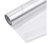 CYH Rouleau de Cellophane Transparent, 86CM x 30M Papier Cellophane Transparent, 3 Mil Papier Cristal Transparent Emballage pour Fleuriste, Cellophane Film Emballage pour Panier Fleurs Vin