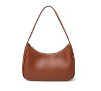 CYHTWSDJ Sac à bandoulière pour femme, joli sac à main fourre-tout avec fermeture éclair, marron, Large