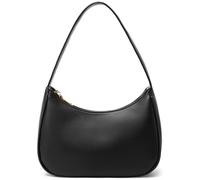 CYHTWSDJ Sac à bandoulière pour femme, joli sac à main fourre-tout avec fermeture éclair, Noir, Large
