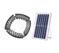 CYHTYM Anneau lumineux Lampe solaire circulaire LED d'extérieur pour arbre, projecteur à brancher pour jardin, cour ou aménagement paysager, éclairage décoratif pour palmiers(4 SETS)