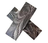 CYHTYM Couteau PoignéE éChelles Balances de manche de couteau à Structure en nid d'abeille, en résine vierge, remplace le panneau décoratif sculpté(120x40x30mm)