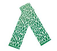 CYHTYM Couteau PoignéE éChelles Écailles de manche de couteau à faire soi-même, matériau vierge, matériau en résine décorative pour sculpture, Texture zèbre colorée(Green,120x40x8mm)