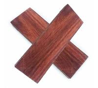 CYHTYM Couteau PoignéE éChelles Manche de couteau en bois de santal sculpté à la main, matériau vierge, couteau de charpentier, épée d'artisan, panneau de poignée incrusté, bricolage(Red sandalwood)