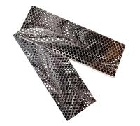 CYHTYM Couteau PoignéE éChelles Matériau Vierge Pour Manche De Balance Couteau En Résine, 2 Pièces, Texture Structure Nid D'abeille, Blancs Remplacement Personnalisés À Faire Soi-même(120x40x8mm)