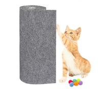 CYHTYM Griffoir Chat Canapé Tapis à gratter pour Chat, Protection de canapé Contre Les Rayures des Chats, Tapis à gratter Auto-adhésif à découper(60x200cm/23.6x78.7)