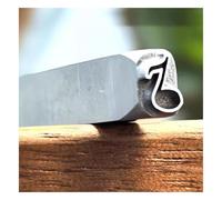 CYHTYM Lettre A Frapper Kit d'estampage en métal pour Bijoux personnalisés, 15 Motifs de Symboles musicaux, Sculpture, Polissage, Bijoux, Cuir(Pattern14)