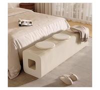 CYHTYM Tabouret Pliable Tabouret en Papier Pliant pour 3 Personnes, Banc De Loisirs Flexible Et Extensible, Utilisé pour Changer Chaussures Repose-Pieds dans Le Hall du Salon(100-150X35X40CM)