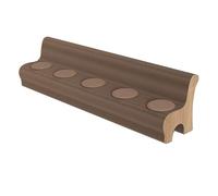 CYHTYM Tabouret Pliable Tabouret Pliant en Papier pour Cinq Personnes, Banquette télescopique créative, idéale pour décorer Un Salon ou Un café.(Brown,200-250x57x63cm)