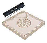 CYHTYM Tapis de Mahjong épais, antidérapant et antibruit, avec Sac de Rangement(80CM/31.5")