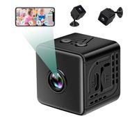 CYI Caméra Espion Discrete HD 1080p, Camera Surveillance WiFi Interieur sans Fil 2.4G, Mini caméra Cachee Espion Micro Caméra Interieur avec Détection de Mouvement pour Intérieures