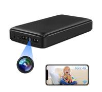 CYI Micro Caméra Espion Discrète HD 1080P, 10000mAh Petite Caméra Cachee Portable, 2.4G & 5G Camera de Surveillance Espion sans Fil avec Détection de Mouvement pour Intérieur