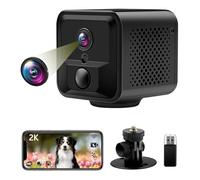 CYI Mini Camera Espion WiFi sans Fil, Micro Caméra Cachée sans Fil 150°, Caméra Cachée Voiture 2K avec Vision Nocturne, Mini Spy Camera avec Détection de Mouvement PIR pour la Maison, Le Garage
