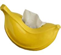 CYJAZNHH Distributeur de mouchoirs en céramique jaune 26 x 13 x 18 cm