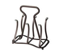 CYJAZNHH Égouttoir à tasses, Égouttoir métallique 6 tasses for tasses et mugs, marron, plusieurs tailles(Rectangular)