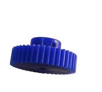 CYJAZNHH Engrenage droit en nylon 1M 20T avec diamètres étagés de 22 mm et 16 mm, alésage de 5 à 12 mm(12mm bore)