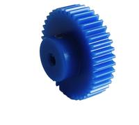 CYJAZNHH Engrenage droit, module 1,5, 20 dents, nylon bleu, alésage 6-16 mm(16mm bore)