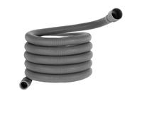 CYJAZNHH Kit D'extension De Tuyau De Vidange for Machine À Laver, 1 Mètre, Gris, Support ID 20mm, Pinces De Connecteur