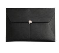 CYJAZNHH Lot de 2 pochettes en similicuir multicolores, 240 x 347 mm(Schwarz)