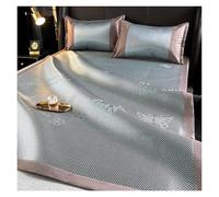 CYJAZNHH Lot de 2 Tapis de Couchage et taies d'oreiller en Bambou, Plusieurs Tailles(150 * 200cm)