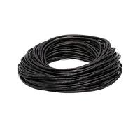 CYJAZNHH Organiseur de câbles spiralé de 2 mètres, protecteur multicolore, 4-30 mm(Noir,25mm)