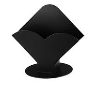 CYJAZNHH Porte-serviettes et porte-mouchoirs géométrique en fer noir, plusieurs tailles(A)