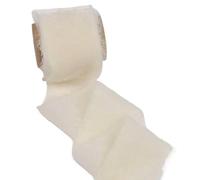 CYJAZNHH Rouleau de ruban de velours multicolore avec bobine en bois - 4 cm x 1,4 m for les loisirs créatifs et l'emballage cadeau(Beige)