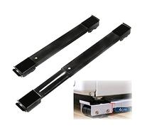 CYJAZNHH Socle extensible robuste for lave-linge - Socle réglable for lave-linge, sèche-linge et réfrigérateurs - Support multifonction for appareils électroménagers(Schwarz)