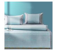 CYJAZNHH Surmatelas en Bambou et Herbe de Glace, Housse de lit, Plusieurs Tailles(150 * 200cm)