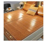 CYJAZNHH Tapis rafraîchissant Double Face Pliable en Bambou, Plusieurs Tailles, taie d'oreiller Non Incluse(1 * 1.9m/3.2 * 6.2FT)