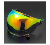 CYLCLNB Lentille de visière de Casque de Moto, Visière de Casque Bell Bullitt Bubble Tab (dorée)(Gold)