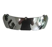 CYLCLNB Lentille de visière de Casque de Moto, Visière de Casque fumée, Compatible avec Les Casques Moto M-asei 610 Ironman (doré)(Silve)