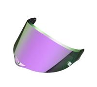 CYLCLNB Lentille de visière de Casque de Moto, Visière Pista for Casque de Moto AGV GPR, Pista GPRR, Corsa R, RACE3 galvanisée (REVO Red)(Deep Purple-for Day)