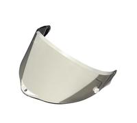 CYLCLNB Lentille de visière de Casque de Moto, Visière Pista for Casque de Moto AGV GPR, Pista GPRR, Corsa R, RACE3 galvanisée (REVO Red)(Clear Silver-for Day+Night)