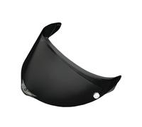CYLCLNB Lentille de visière de Casque de Moto, Visière Pista for Casque de Moto AGV GPR, Pista GPRR, Corsa R, RACE3 galvanisée (REVO Red)(Deep Black-for Day)