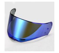 CYLCLNB Lentille de visière de Casque de Moto, Visière supplémentaire for Casque intégral LS2 FF390 B-reaker avec Trous for Film antibuée, Uniquement for Casques Moto LS2 FF390 (Bleu)(Blue)