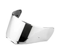 CYLCLNB Lentille de visière de Casque de Moto, Visière supplémentaire for Casque intégral LS2 FF390 B-reaker avec Trous for Film antibuée, Uniquement for Casques Moto LS2 FF390 (Bleu)(Silver)