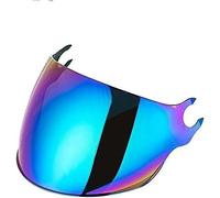 CYLCLNB Lunettes de soleil demi-jet moto de rechange, verre supplémentaire compatible avec les casques LS2 OF562.(Colorful)