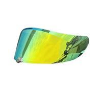 CYLCLNB Visière de Casque, RPHA 11 Shields Film antibuée for HJC 70 HJ-26 St Remplacement for Moto Pare-Brise (Film antibuée)(Revo Deep Gold-Day Use Only)