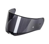 CYLCLNB Visière de Casque, visière intégrale, Compatible avec Les Accessoires Moto LS-2 FF390, Lunettes Coupe-Vent, antibuée, Anti-UV (Rouge)(Schwarz)