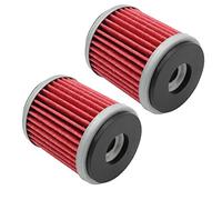 Cyleto Filtre à huile pour Yamaha VP125 X-City 125 2006 2007 2008 2009 2010 2011 2012 / YP125R YP125 R X-Max 125 2006 2007 2008 2009 20101010101010101010 2011 2012, 2013, 2014 (lot de 2)
