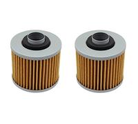 Cyleto filtre à huile pour Yamaha Xvs650 Dragstar 650 1996-2004/Xvs650 a XVS 650 A Dragstar 650 Classic 1998-2006 (lot de 2)